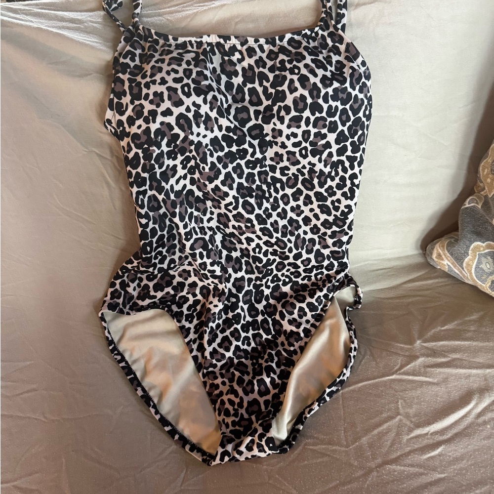 Aqua Green size medium one piece swimsuit